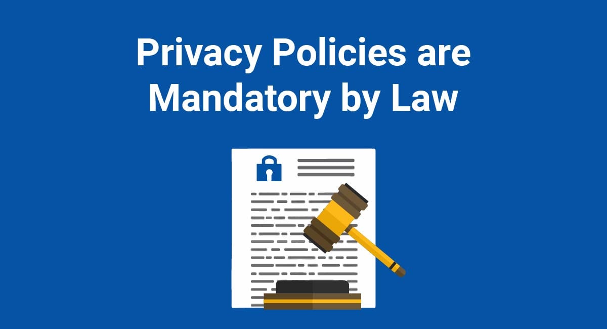 隐私政策是法律强制性的