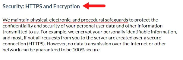 MeWe隐私政策:安全:HTTPS和加密条款＂decoding=